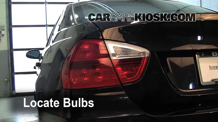 2008 BMW 328xi 3.0L 6 Cyl. Sedan (4 Door) Lights Tail Light (replace bulb)